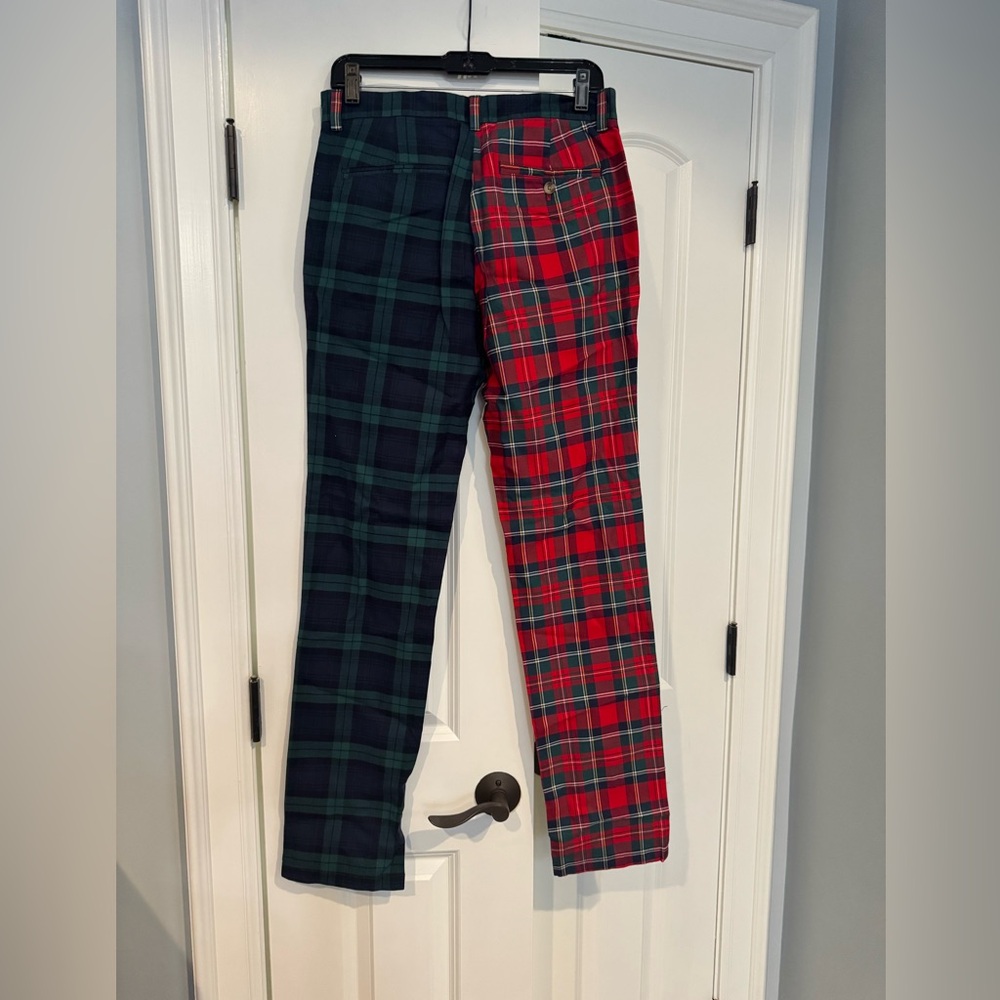 Vineyard Vines Plaid Bottoms - Red and Green - Picture 2 of 3